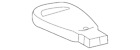 000-905-00-39-9999 Genuine Blue Key