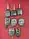 0000009 Oem Lot Of 8 Key Fobs Remotes Models Kia Toyota Ford Chevrolet Dodge Jeep