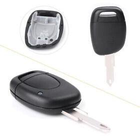 1-button Car Flip Key Fob Case Shell Blade For Renault Twingo Clio Kangoo Master