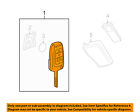 13504200 10-14 Keyless Gm Camaro Oem Chevrolet Entry-transmitter