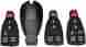 0374956 13684 Dorman Keyless Remote Case 037495136846