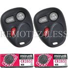 15042968 Batteries Replacement Entry Remote Fob Extra Keyless 2 P N Car