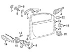 1k0-837-219-c-inf Volkswagen Genuine Jetta Transmitter