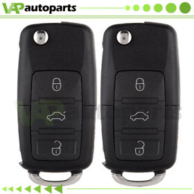Va99069801p 2 For 1998 1999 2000 2001 Volkswagen Passat Remote Car Key Fob Shell Cover 4b