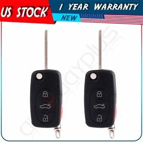 Adp81737801s 2 For Audi S4 2000 2001 2002 2003 2004 2005 Keyless Entry Car Remote Key Fob