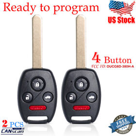 35118-sda-a11 2 For Honda Accord 2003 2004 2005 2006 2007 Element 2010 Keyless Remote Key Fob