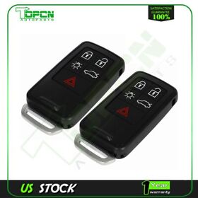 To834185p01 2 For Volvo Xc70 S80 2008 2009 2010 2011 2012-2016 Key Fob Shell Replacement