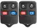 Fm-01031235-fx 2-r12fx-fmp-pair Aftermarket Products 1998 Thru 2003 Ford Escort 4-button Keyless Entry Remote