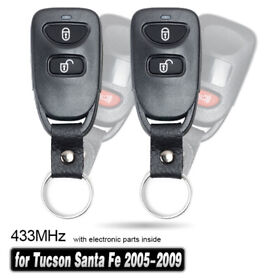 C16061 2 Remote Control Key Fob 433mhz For Hyundai Tucson Santa Fe 2005 2006 07 08 2009 C16061 2 Remote Control Key Fob 433mhz For Hyundai Tucson Santa Fe 2005 2006 07 08 2009
