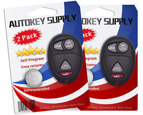 Rc-buick-01clot02-x1 2 Replacement For Buick Rendezvous 2002 2003 2004 2005 2006 2007 Remote Key Fob