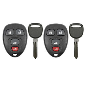 2 Replacement For Saturn Aura Sky 2007 2008 2009 Remote Car Fob Transmitter Key