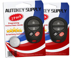 Rc-toyota-63clot02-x1 2 Replacement For Toyota Avalon 2005 2006 2007 2008 Car Remote Keyless Entry Fob