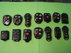 2000-1010 Gm Chrysler Hyundai Lot Of Remote Control Fobs Key Used