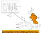 22953032 Gm Cadillac Oem Cts Keyless Bracket