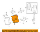 23346193 Gm Oem Keyless Bracket