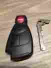 267t-5wk49031 5wk49031 Mercedes Fob Marquardt Round Panic Button Oem Benz Smart Key Remote As Is 5wk4 9031