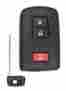 281451-2110 Toyota Hyq14fba Oem 3 Button Key Fob 1551-14fba