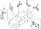285e3-1mp0d Infiniti 285e31mp0d Genuine Oem