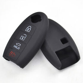 C32519ebus 4 Button Silicone Car Smart Key Case Cover For Nissan Altima Sentra Leaf Maxima