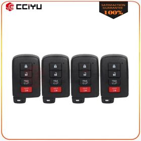 Ze83461701e 4 Keyless Entry Remote Car Key Fob For 2014-2019 Toyota Highlander 314.3mhz