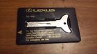 42811 Lexus Emergency Wallet Entry Key Code Replacement Genuine Oem Factory