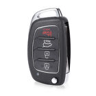4894660313299 Unbranded Button Uncut Flip Remote Key Shell Case