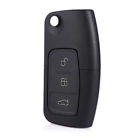 4894660397985 Unbranded Car Button Flip Remote Key Case Black