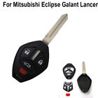 5107 Uncut Replacement Shell Button Remote Key Fob Case For Mitsubishi