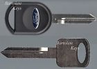 591899780baab001-h75 Strattec Oem Replacement Key