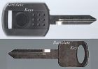 599114mercbk80b Bartolete Keys Transponder Key Blank