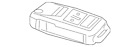 5k0-837-202-r-inf Volkswagen Genuine Remote Control