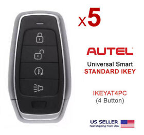 Ikeyat4pc 5x Autel Ikey Universal Smart Key Standard 4 Button