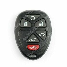 6 Button Remote Keyless Key Fob Case Shell Fo Gmc Yukon Chevy Suburban Tahoe
