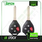 89070-06231-a 606462296083 New Replacement Uncut Keyless Entry Remote Head Car