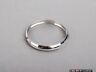 61313456374 Genuine Mini Metal Chrome Ring For Key Fob Priced Each
