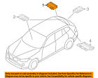 61359134708 Bmw Oem 13-15 X1 61359134708 Bmw Oem 13-15 X1