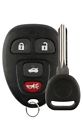 15912859 64815 Unbranded New Replacement Remote Keyless Fob Car Clicker For Chip
