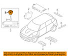 66123456368 Mini Oem 07-15 Cooper