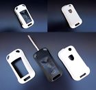 708315876968 Porsche White Remote Flip Key Cover Case Skin