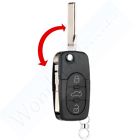4d0837231e 712367157593 Wonderfulp New Replacement Blank Flip Remote Fob Key