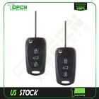 K2-k5g 736950689964 New Buttons Uncut Replacemnet Flip Remote Fob Key