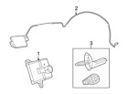 7b0-959-754-ah Volkswagen Genuine Routan Transmitter