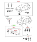 89070-0r121 Toyota Genuine Transmitter Assembly