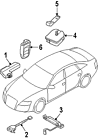 8k0959754btke 8k0-959-754-b -tke Tke Audi Genuine