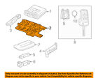 92273043 Gm Chevrolet Oem Ss Keyless Bracket