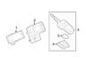 94823308 Gm Brand New Genuine Oem Keyless Entry Remote Battery