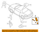 99163795403 Porsche Oem 14-15 Cayman