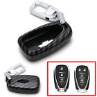 Aa3328-carbon Ijdmtoy Glossy Black Carbon Fiber Pattern Exact Fit Key Fob