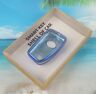 Abs Glossy Blue Soft Shell Cover Holder Fit For Lexus