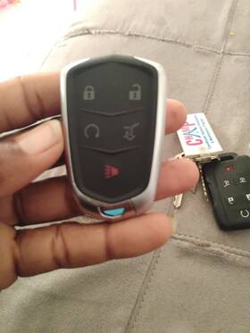 Abudu 763032057045 Quality Key Fob Replacement For Cadillac Xts/srx/escalade Easy Programming